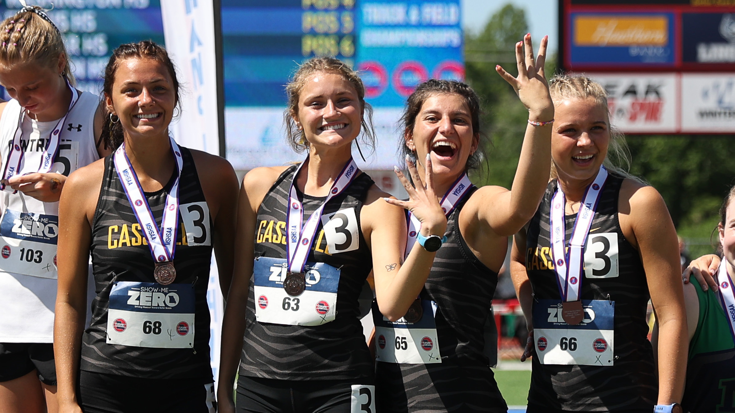 Girls medal twice at state, boys one place away in relay - Vimarsana News