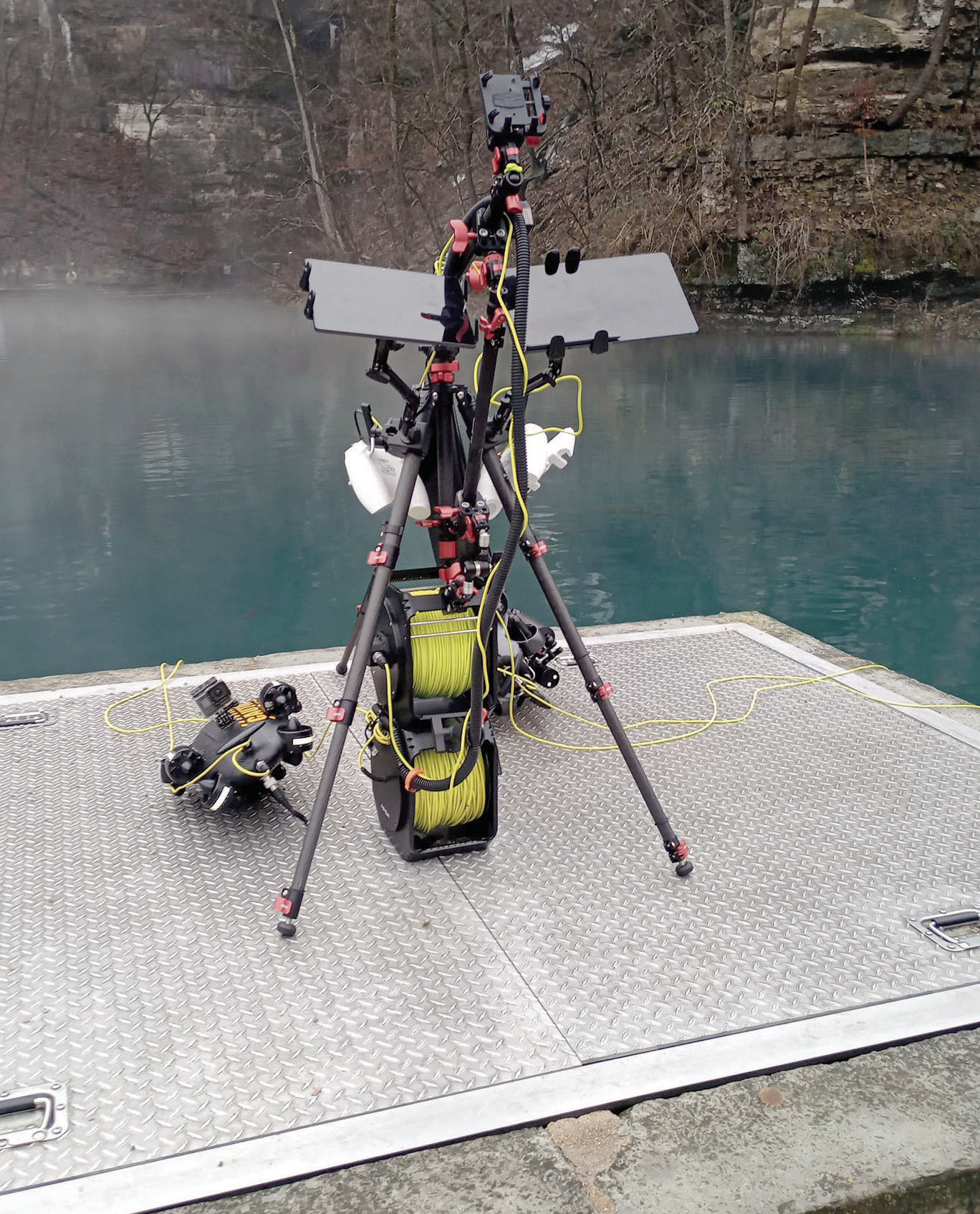 Cave Rov Another way to dive; 'underwater robots' to explore spring cave ...